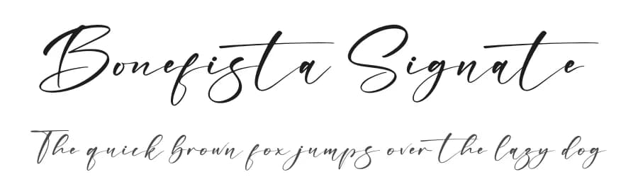 Bonefista Signate by Letterena Studios — Script Handwritten Font