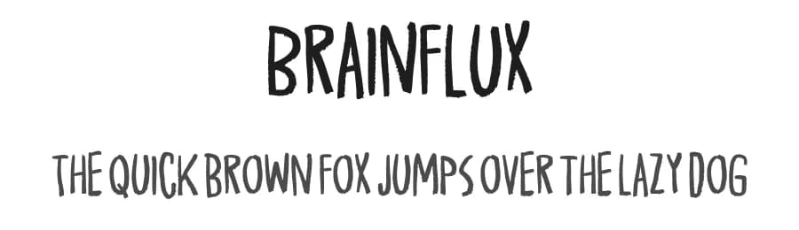 Brainflux by Pizzadude — Script Handwritten Font