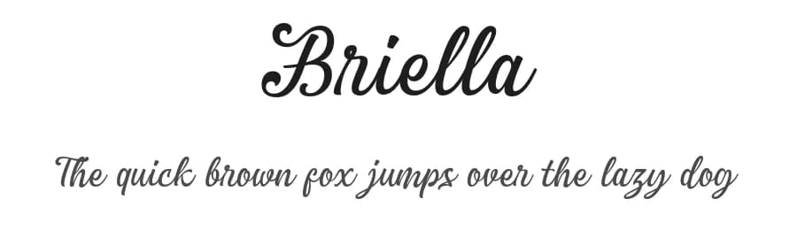 Briella by Letterhend Studio — Script Handwritten Font
