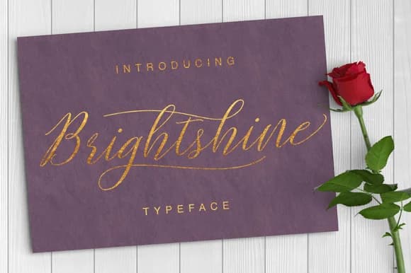 Brightshine Font by Ian Mikraz — Script Handwritten Font