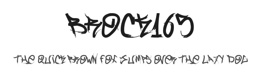 Brock165 by Brock Marques — Script Handwritten Font