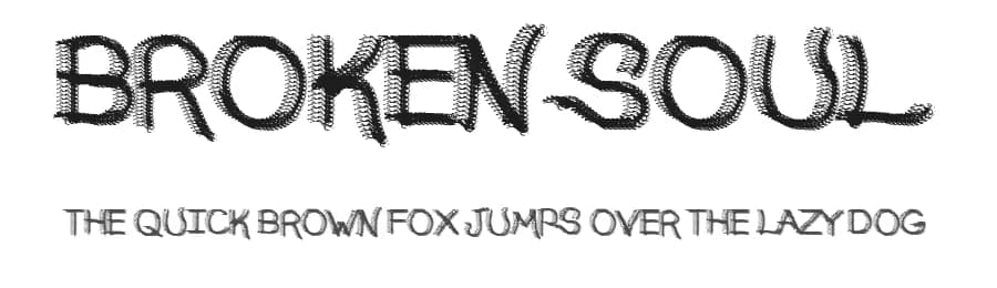 Broken Soul by Epic Delusion — Script Handwritten Font