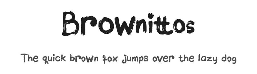 Brownittos by SSI.Scraps β Script Handwritten Font