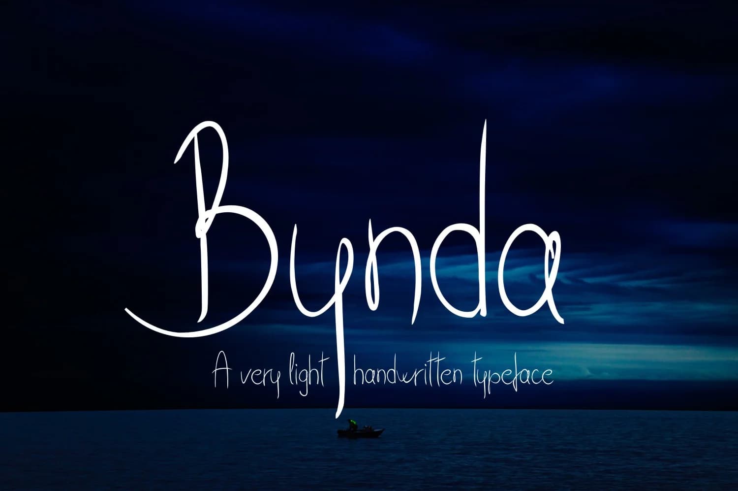 Bynda Font by Digital Typeface Studio — Script Handwritten Font