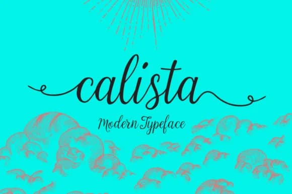 Calista Font by vero.type — Script Handwritten Font