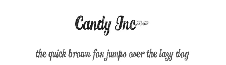 Candy Inc. by Billy Argel Fonts ® — Script Handwritten Font
