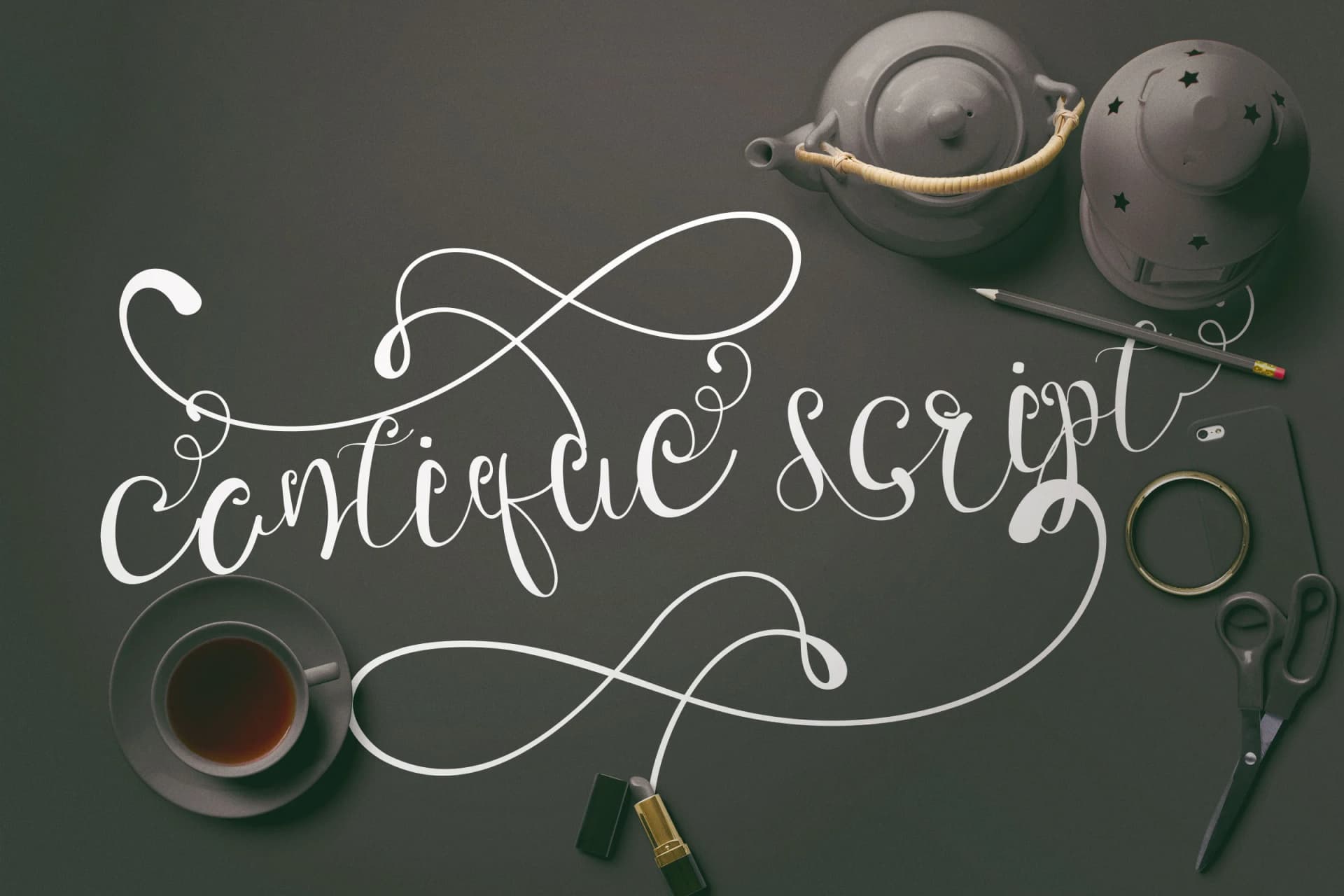 Cantique Script Font by Ajir — Script Handwritten Font
