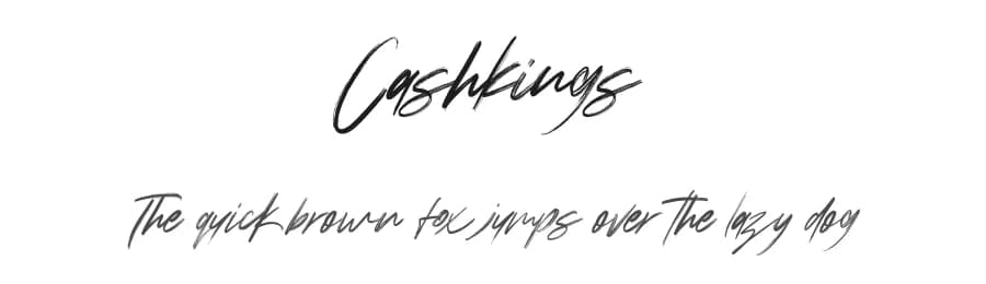 Cashkings by Maulana Creative — Script Handwritten Font
