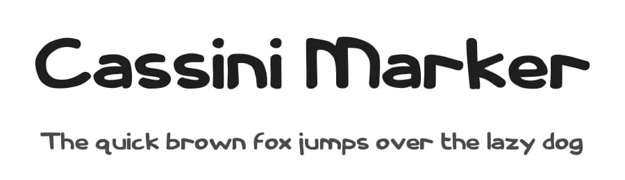 Cassini Marker by letterpunch — Script Handwritten Font