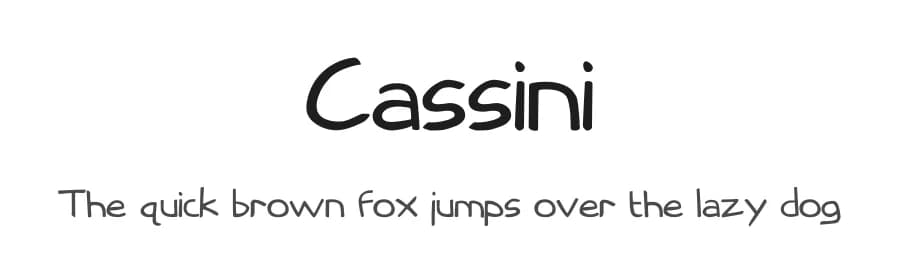 Cassini by letterpunch — Script Handwritten Font