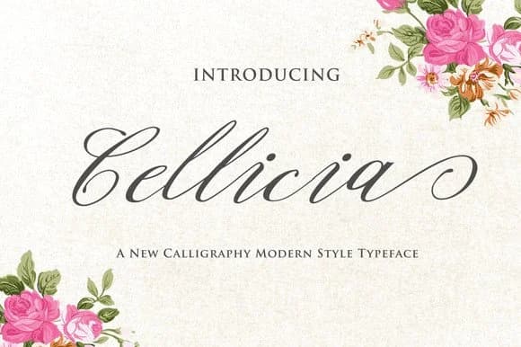 Cellicia Font by Ian Mikraz — Script Handwritten Font