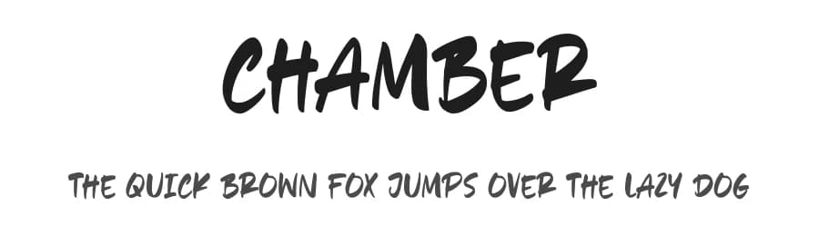 Chamber by Alpaprana Studio — Script Handwritten Font