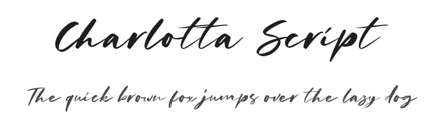 Charlotta Script by Letterhend Studio — Script Handwritten Font