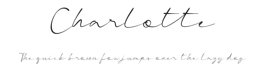 Charlotte by StringLabs Creative Studio — Script Handwritten Font