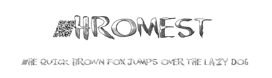 Chromest by Xerographer Fonts — Script Handwritten Font