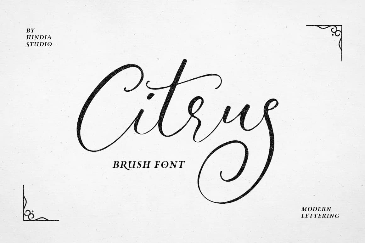 Citrus Font by Hindia Studio — Script Handwritten Font