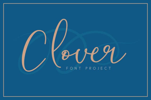Clover Font by designtreasuree — Script Handwritten Font