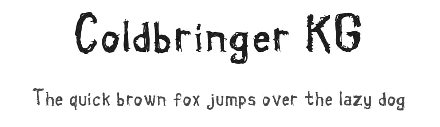 Coldbringer KG by Hybrid Space — Script Handwritten Font