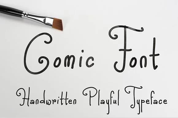 Comic Font by Royaltype β Script Handwritten Font