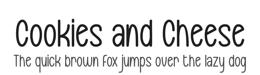 Cookies and Cheese by bringtypestudio.co — Script Handwritten Font