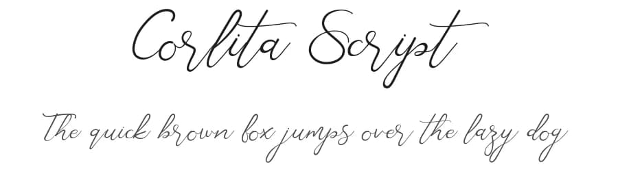 Corlita Script by PutraCetol Studio — Script Handwritten Font