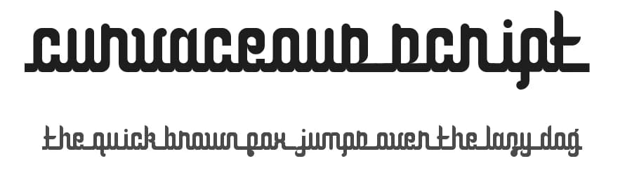 Curvaceous Script by FontBlast Design — Script Handwritten Font