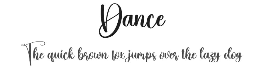 Dance by Scratchones — Script Handwritten Font