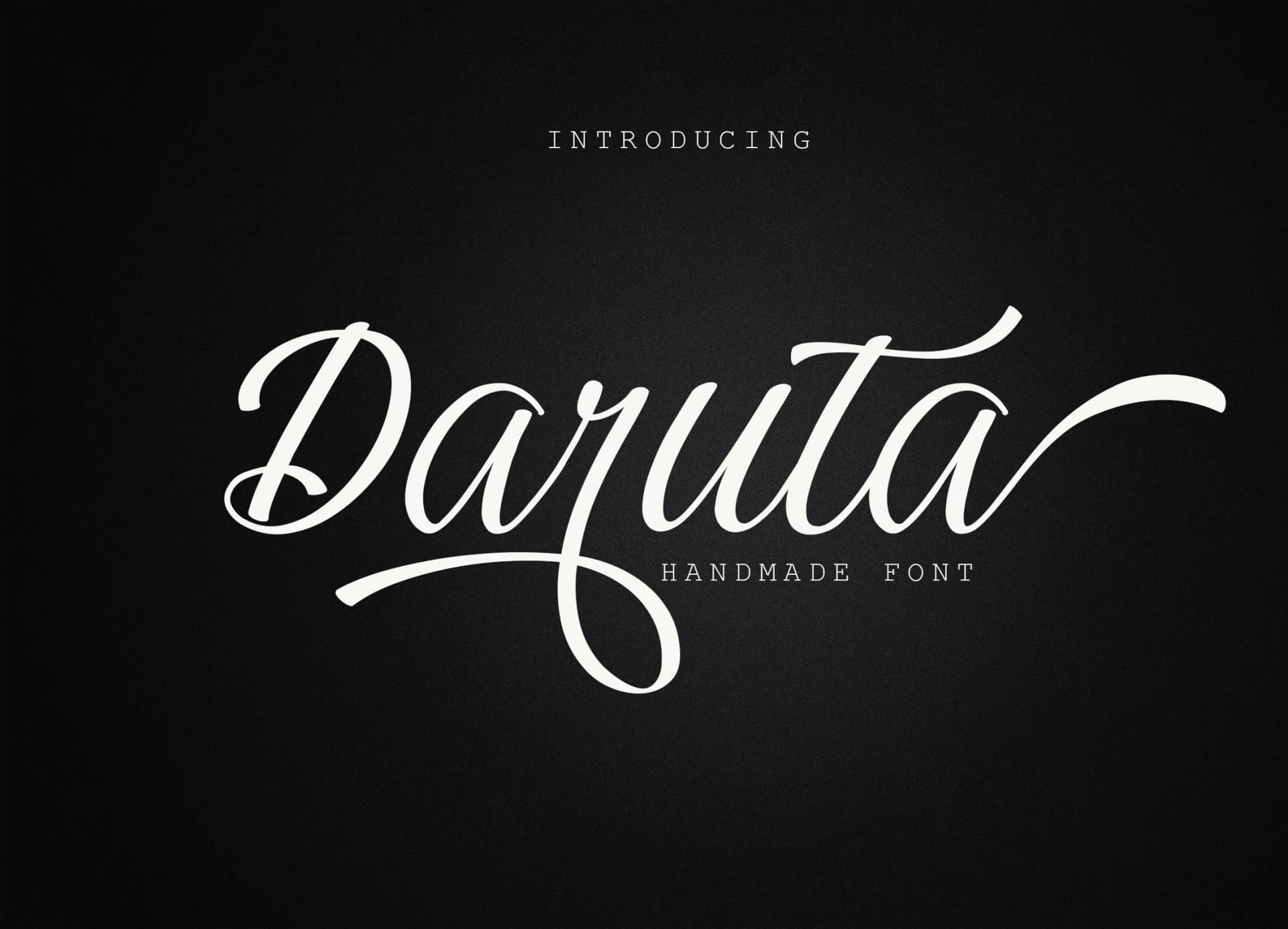 Daruta Font by No Gravity Type — Script Handwritten Font