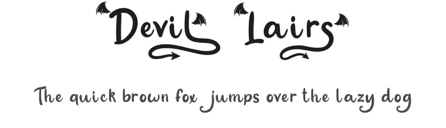 Devil Lairs by Attype Studio — Script Handwritten Font