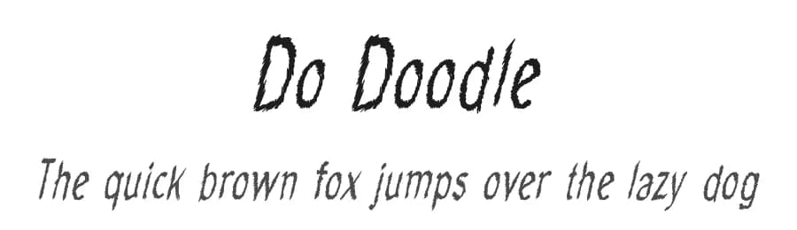 Do Doodle by Galdino Otten Fonts — Script Handwritten Font