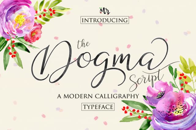 Dogma Script Font by Mrletters — Script Handwritten Font