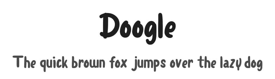 Doogle by Ardyana Types β Script Handwritten Font