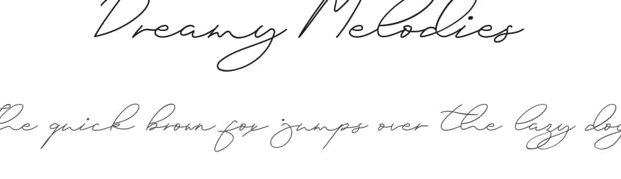 Dreamy Melodies by Edric Studio — Script Handwritten Font
