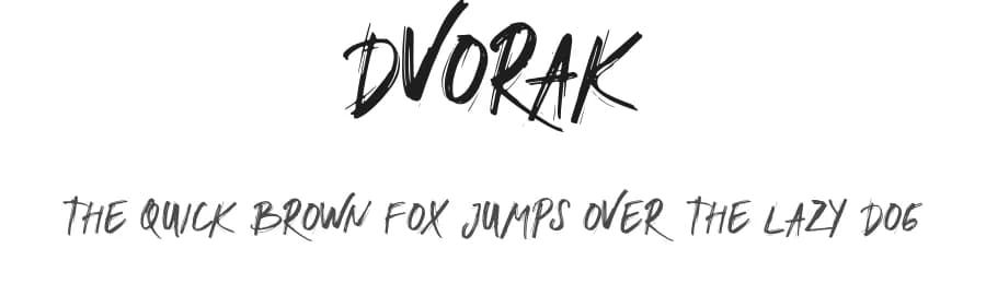 Dvorak by PutraCetol Studio — Script Handwritten Font