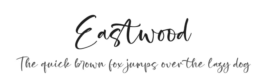 Eastwood by Letterena Studios — Script Handwritten Font