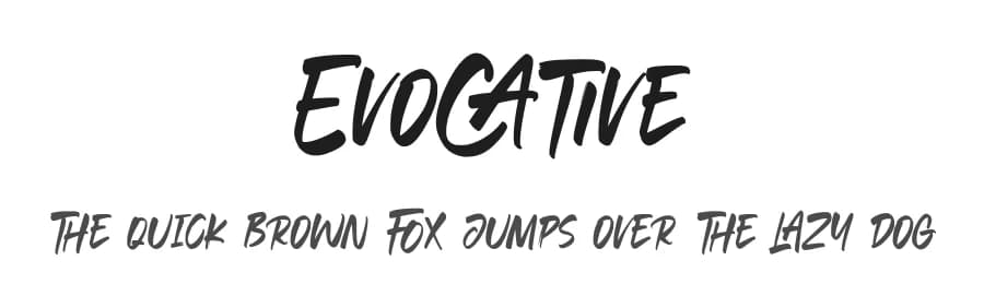 Evocative by Alpaprana Studio — Script Handwritten Font