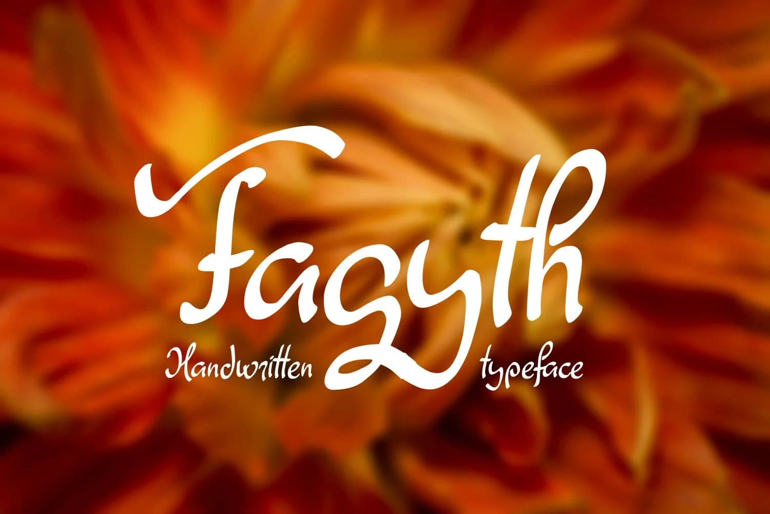 Fagyth Font by Digital Typeface Studio — Script Handwritten Font