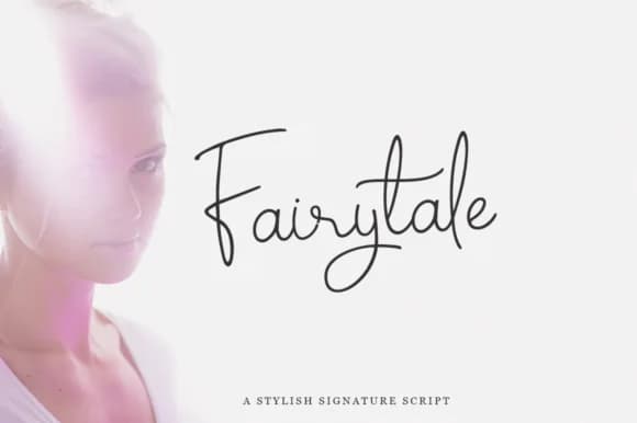 Fairytale Font by Pasha Larin — Script Handwritten Font