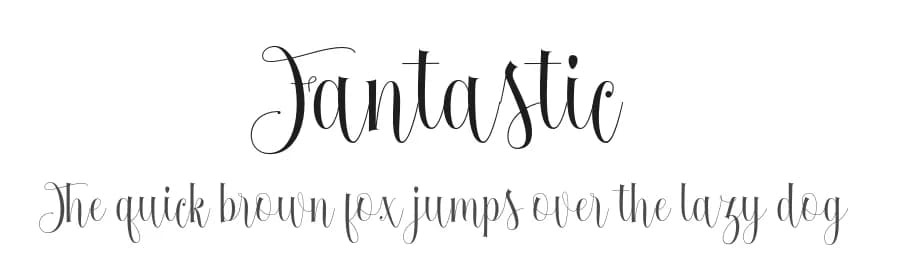 Fantastic by cropstudio — Script Handwritten Font