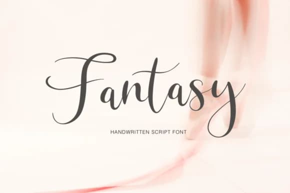 Fantasy Font by Pasha Larin — Script Handwritten Font