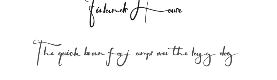 Firlands House by Edric Studio — Script Handwritten Font