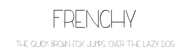 Frenchy by Frederic — Script Handwritten Font
