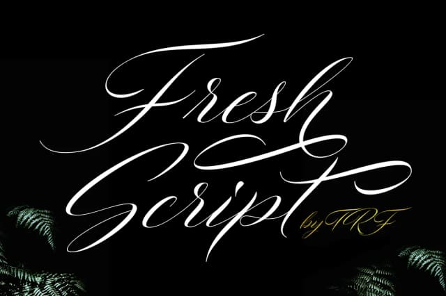 Fresh Script Font by TRF — Script Handwritten Font
