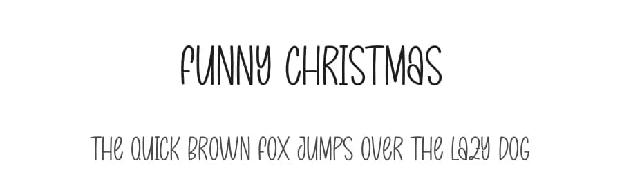 Funny Christmas by Andi Moz — Script Handwritten Font