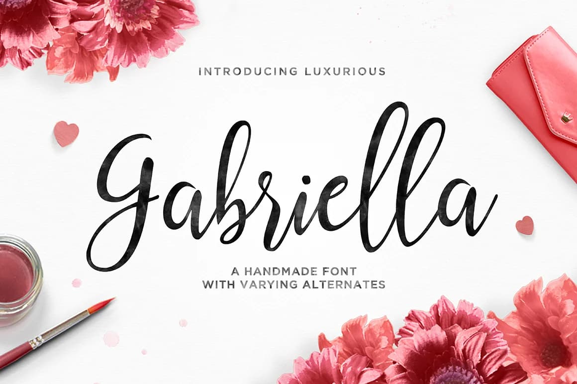 Gabriella Font by TRF — Script Handwritten Font