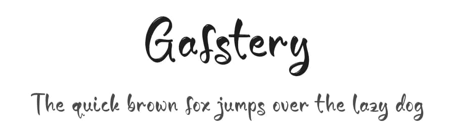 Gafstery by Letterena Studios β Script Handwritten Font