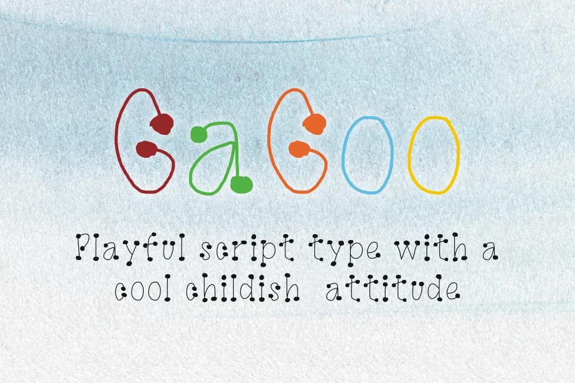GaGoo Font by Kreativ β Script Handwritten Font