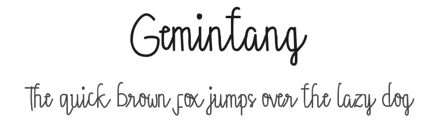 Gemintang by Edric Studio — Script Handwritten Font