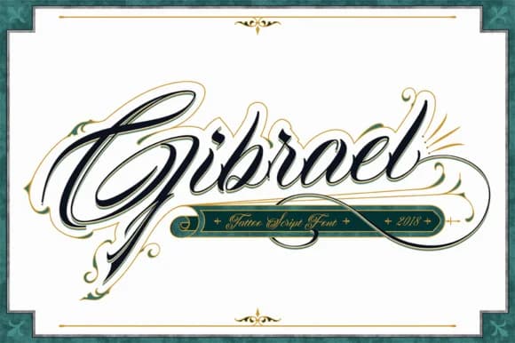 Gibrael Font by TRF — Script Handwritten Font