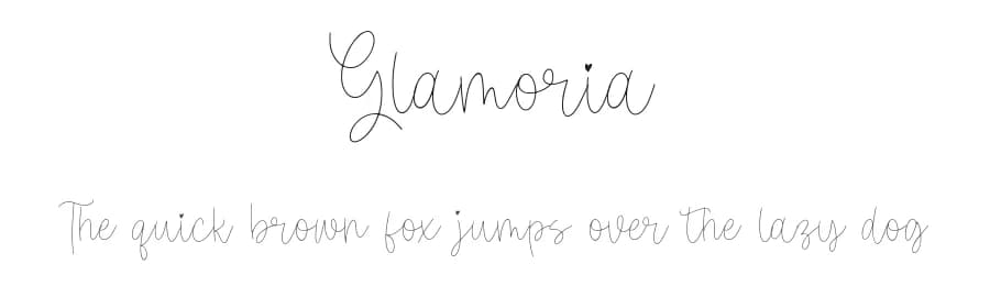 Glamoria by Balpirick Studio — Script Handwritten Font